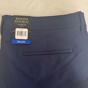 Banana Republic Men's Deep Blue Dress Pants